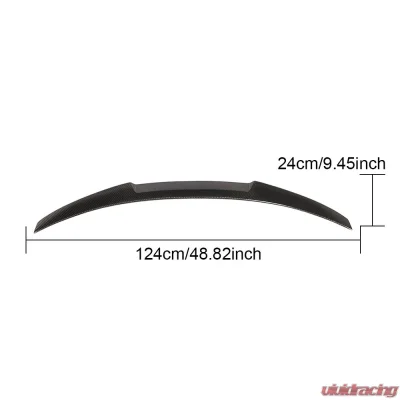 VR Aero Carbon Fiber Rear Trunk Spoiler V1 BMW 3 Series F80 M3 | F30 M-Tech - VR-F80F30M3MT-616