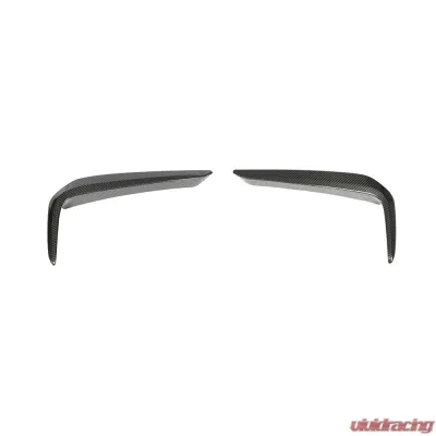 VR Aero Carbon Fiber Front Bumper Fog Lamp Air Vent BMW 5 Series G30 M Sport Sedan 2017-2020 - VR-G30-FOGC