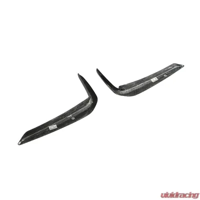 VR Aero Carbon Fiber Front Bumper Fog Lamp Air Vent BMW 5 Series G30 M Sport Sedan 2017-2020 - VR-G30-FOGC