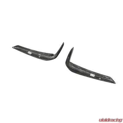VR Aero Carbon Fiber Front Bumper Fog Lamp Air Vent BMW 5 Series G30 M Sport Sedan 2017-2020 - VR-G30-FOGC
