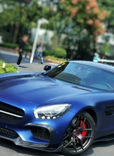 VR Aero Carbon Fiber Front Lip Spoiler Mercedes AMG GT-S 2015-2021                                     - VR-AMGGTS-600 - Image 10