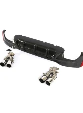 VR Aero Carbon Fiber Rear Diffuser for M Package BMW 5 Series G30 M Sport Sedan 2017-2020                                     - VR-G30G540-610 - Image 10