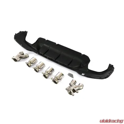 VR Aero Carbon Fiber Rear Diffuser for M Package BMW 5 Series G30 M Sport Sedan 2017-2020 - VR-G30G540-610