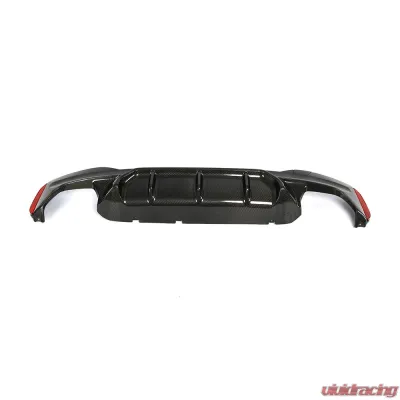 VR Aero Carbon Fiber Rear Diffuser for M Package BMW 5 Series G30 M Sport Sedan 2017-2020 - VR-G30G540-610