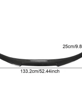 VR Aero Carbon Fiber Rear Trunk Spoiler BMW E60 M5 2004-2009                                     - VR-M5-611 - Image 10