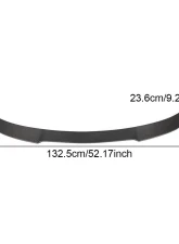 VR Aero Carbon Fiber Rear Trunk Spoiler BMW X4 F26 M Sport 2014-2018                                     - VR-X4F26-611 - Image 9