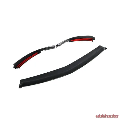VR Aero Carbon Fiber Front Lip Spoiler 3pcs Mercedes  V177 | W177 A200 | A220 Sport Edition 2019+ - VR-V177-600