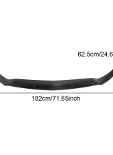 VR Aero Carbon Fiber Front Lip Spoiler 3pcs Mercedes  V177 | W177 A200 | A220 Sport Edition 2019+                                     - VR-V177-600 - Image 7