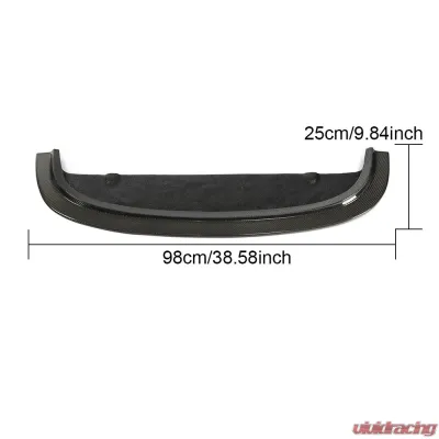 VR Aero Carbon Fiber Front Lip Splitter Flap Aprons BMW M3 E90 | E92 | E93 2008-2013 - VR-M3-600