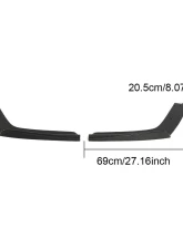 VR Aero Carbon Fiber Front Bumper Splitter BMW M4 F82 F83                                     - VR-M3M4-604A - Image 15