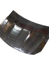 VR Aero Carbon Fiber Hood w/ Vents V2 Mercedes GLA X156 | Sport 2014-2020                                     - VR-X156-628 - Image 2