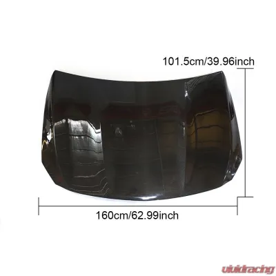 VR Aero Carbon Fiber Hood w/ Vents V2 Mercedes GLA X156 | Sport 2014-2020 - VR-X156-628