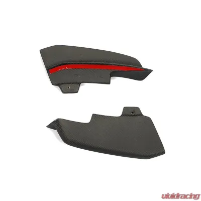 VR Aero Carbon Fiber Rear Bumper Canards Porsche 718 Boxster Cayman 2016-2018 - VR-718BXCAY-601