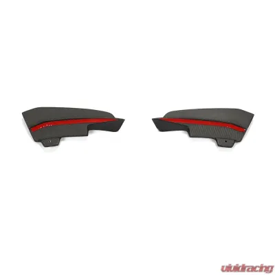 VR Aero Carbon Fiber Rear Bumper Canards Porsche 718 Boxster Cayman 2016-2018 - VR-718BXCAY-601