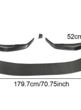 VR Aero Carbon Fiber Front Lip Spoiler BMW 5 Series G30 M Sport Sedan  2017-2020                                     - VR-G30-G31-600 - Image 2