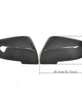 VR Aero Carbon Fiber+ABS Side Mirror Cover BMW 5/6/7 Series F10| F18 | F06 | F12 | F01 | F02                                     - VR-F10F18-F06F12-605 - Image 8