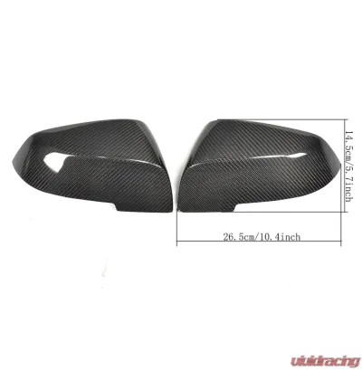 VR Aero Carbon Fiber+ABS Side Mirror Cover BMW 5/6/7 Series F10| F18 | F06 | F12 | F01 | F02 - VR-F10F18-F06F12-605