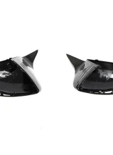 VR Aero Carbon Fiber Mirror Covers Side Door Add-on LHD Mercedes W205 | W213 | W238 | C238 | A238 | W222 | X253 2014-2020                                     - VR-LHD-605 - Image 3