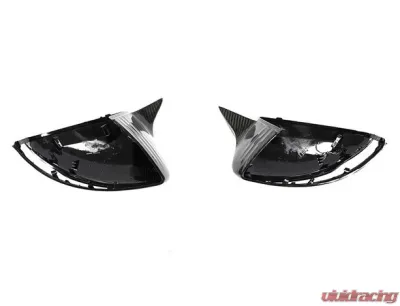VR Aero Carbon Fiber Mirror Covers Side Door Add-on LHD Mercedes W205 | W213 | W238 | C238 | A238 | W222 | X253 2014-2020 - VR-LHD-605