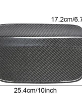 VR Aero Carbon Fiber Oil Fuel Tank Cover Cap BMW 5 Series G30 Base/M Sport Sedan 2017-2020                                     - VR-G30-FCAP - Image 3