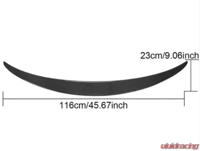 VR Aero Carbon Fiber Rear Trunk Spoiler Mercedes CLA Sedan C118 | W118 2020+ - VR-C118-611