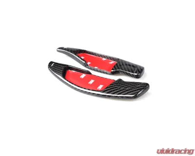 VR Vespoke Carbon Fiber Steering Wheel Paddle Shifter BMW M2 G87 | M3 M4 G8x - VR-G8X-M3M4-DCF-642