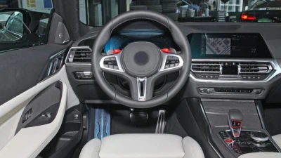 VR Vespoke Carbon Fiber Steering Wheel Paddle Shifter BMW M2 G87 | M3 M4 G8x                                     - VR-G8X-M3M4-DCF-642 - Image 5