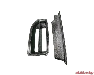 VR Aero Carbon Fiber Front Upper Grill Separate Pieces BWM M2 G87 - VR-G87M2-DCF-GRILL