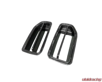 VR Aero Carbon Fiber Front Upper Grill Separate Pieces BWM M2 G87 - VR-G87M2-DCF-GRILL