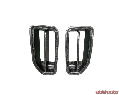 VR Aero Carbon Fiber Front Upper Grill Separate Pieces BWM M2 G87 - VR-G87M2-DCF-GRILL