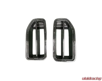 VR Aero Carbon Fiber Front Upper Grill Separate Pieces BWM M2 G87 - VR-G87M2-DCF-GRILL