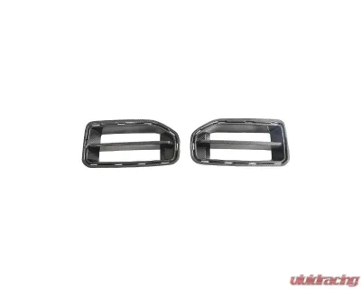 VR Aero Carbon Fiber Front Upper Grill Separate Pieces BWM M2 G87 - VR-G87M2-DCF-GRILL