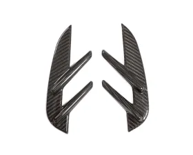 VR Aero Carbon Fiber Side Air Fender Vent Cover Trims BMW M4 G82 G83