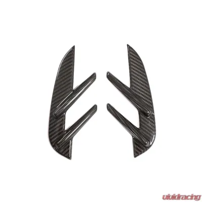 VR Aero Carbon Fiber Side Air Fender Vent Cover Trims BMW M4 G82 G83 - VR-G82G83-613
