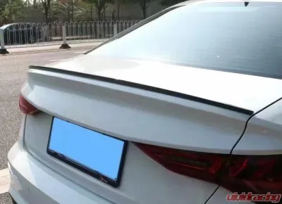 VR Aero Carbon Fiber Rear Trunk Spoiler Audi A3 | S3 Sedan S-Line 8V 8Y 2021 - VR-A3-627