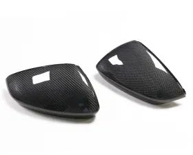 VR Aero Carbon Fiber Mirror Covers w/o Lane Assist Audi A3 | RS3 LHD 4D 2021-2022