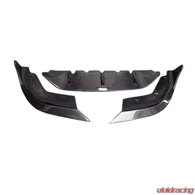 VR Aero Carbon Fiber Front Lip Spoiler 3pcs BMW G20 G28 2021-2022 - VR-G20G28-600