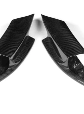 VR Aero Carbon Fiber Front Lip Splitters BMW M5 F10 2011-2016                                     - VR-M5-601 - Image 5