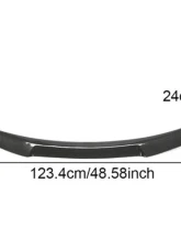 VR Aero Carbon Fiber Rear Trunk Spoiler BMW 2 Series M2 | F22 | 220i | M235i F87 2014-2020                                     - VR-M2M235i-612 - Image 3