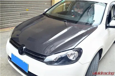 VR Aero Carbon Fiber Hood Volkswagen Golf 6 VI MK6 GTI R 2010-2013 - VR-MK6-626