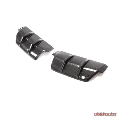 VR Aero Carbon Fiber Rear Diffuser Trim Volkswagen Golf 6 VI MK6 R20 2010-2013 - VR-MK6-610