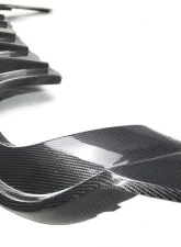 VR Aero Carbon Fiber Rear Diffuser w/ LED Audi S3 | A3 Sline Sedan 2017-2020                                     - VR-S3-610 - Image 2