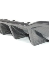 VR Aero Carbon Fiber Rear Diffuser w/ LED Audi S3 | A3 Sline Sedan 2017-2020                                     - VR-S3-610 - Image 4