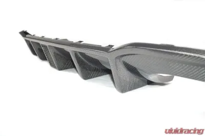 VR Aero Carbon Fiber Rear Diffuser w/ LED Audi S3 | A3 Sline Sedan 2017-2020 - VR-S3-610