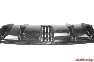 VR Aero Carbon Fiber Rear Diffuser w/ LED Audi S3 | A3 Sline Sedan 2017-2020 - VR-S3-610