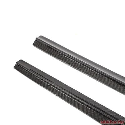 VR Aero Carbon Fiber Side Skirts Audi S3 | A3 Sline Hatchback 4-Door 2014-2016 - VR-A3-663