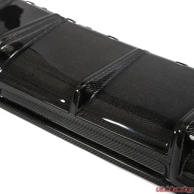 VR Aero Carbon Fiber Rear Diffuser Audi S3 | A3 Sline Hatchback 3-Door 2014-2016 - VR-A3S3-663