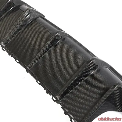VR Aero Carbon Fiber Rear Diffuser Audi S3 | A3 Sline Hatchback 3-Door 2014-2016 - VR-A3S3-663