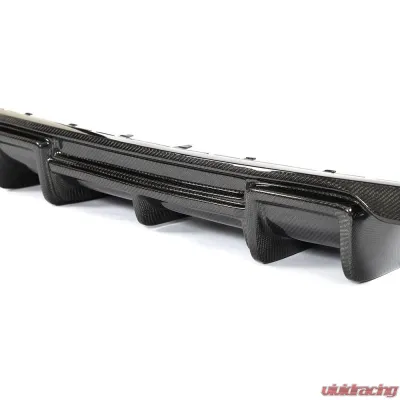 VR Aero Carbon Fiber Rear Diffuser Audi S3 | A3 Sline Hatchback 3-Door 2014-2016 - VR-A3S3-663