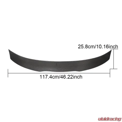 VR Aero Carbon Fiber Rear Trunk Spoiler Audi A3 S-Line | S3 | RS3 2014-2019 - VR-A3-671